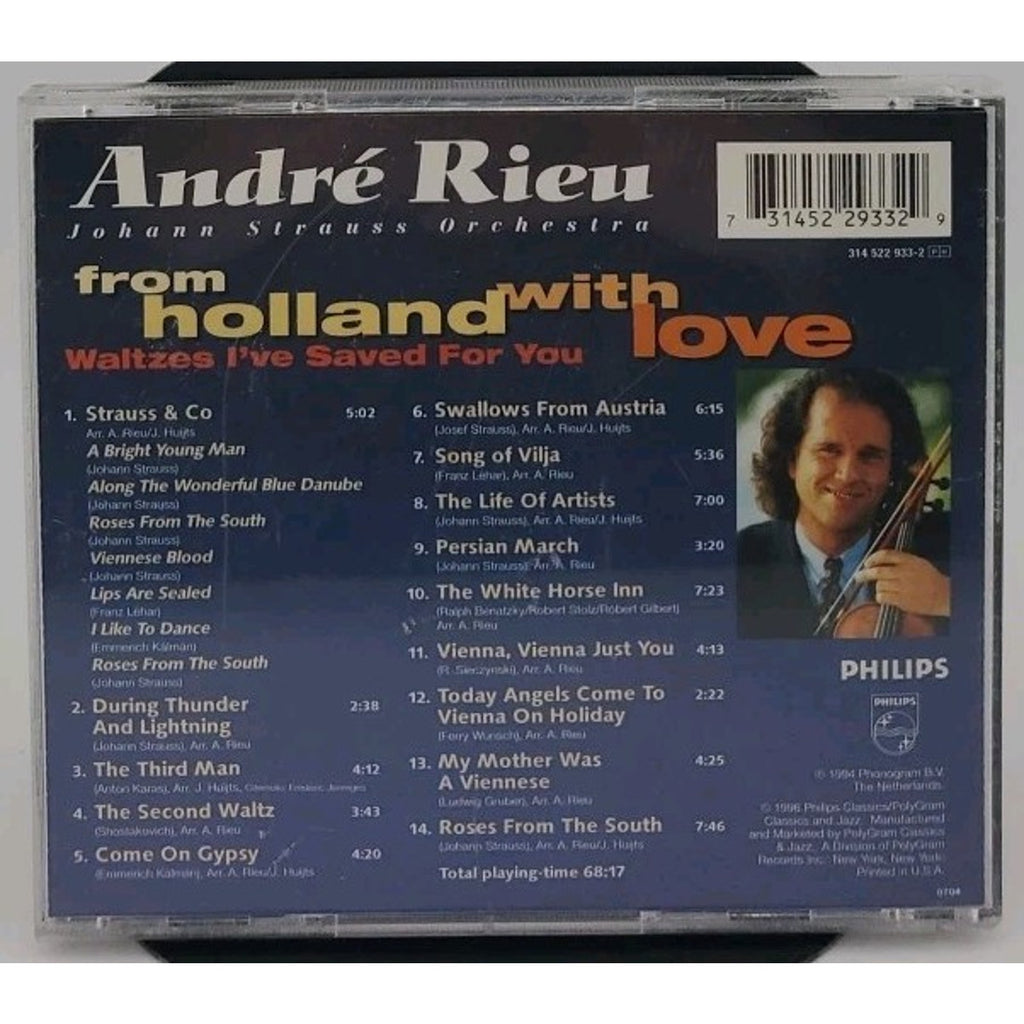 From Holland with Love by Rieu, Andre (CD, 1996)