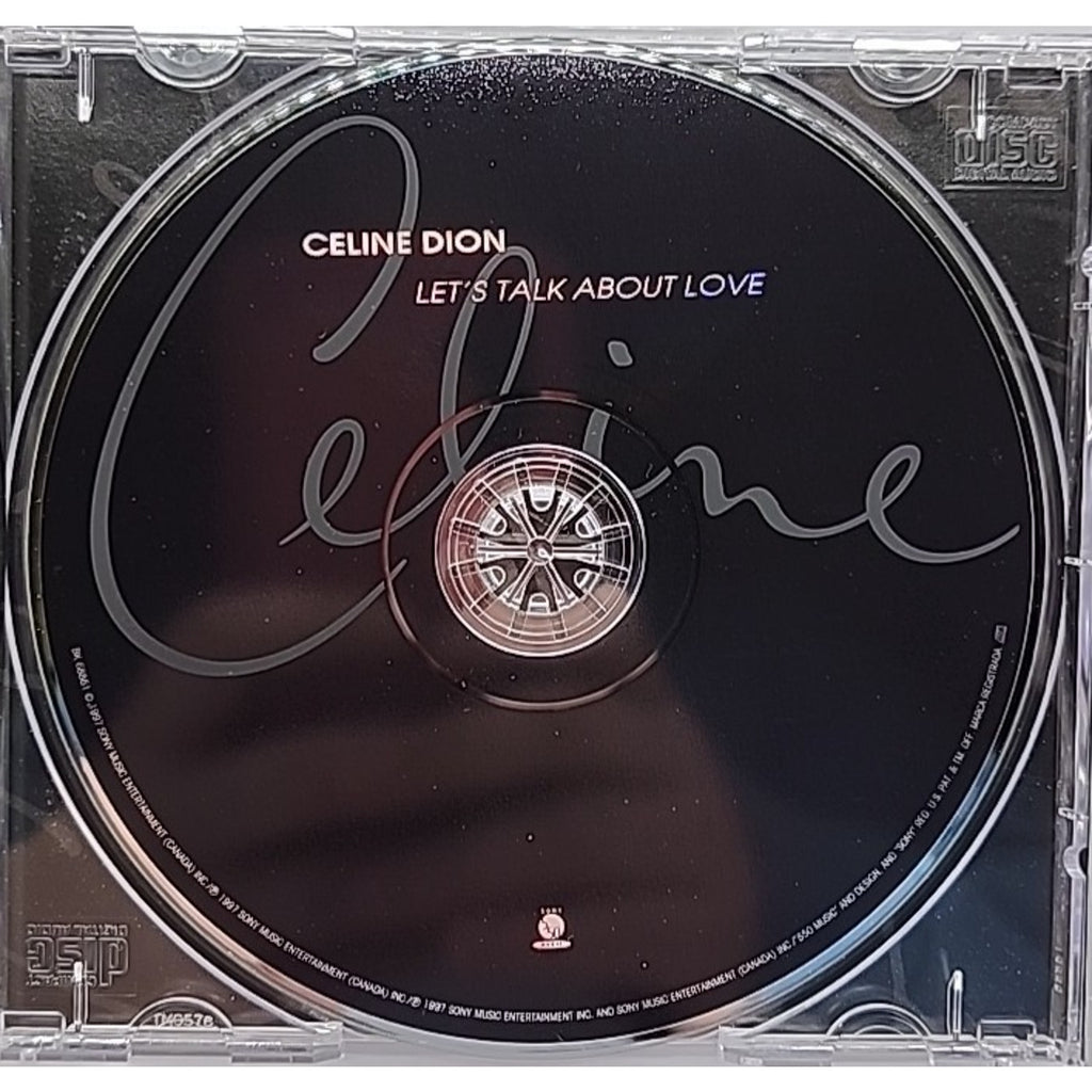 Let's Talk About Love by Celine Dion (CD, 1997)