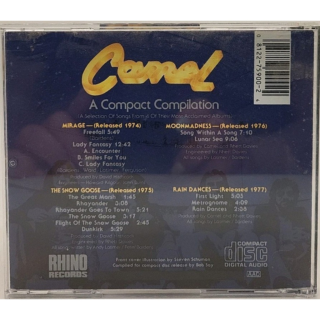 A Compact Compilation by Camel (CD, 1985, Rhino (Label))