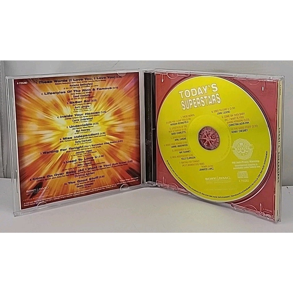 CD-R-Today S Superstars by Various (CD, 2012)