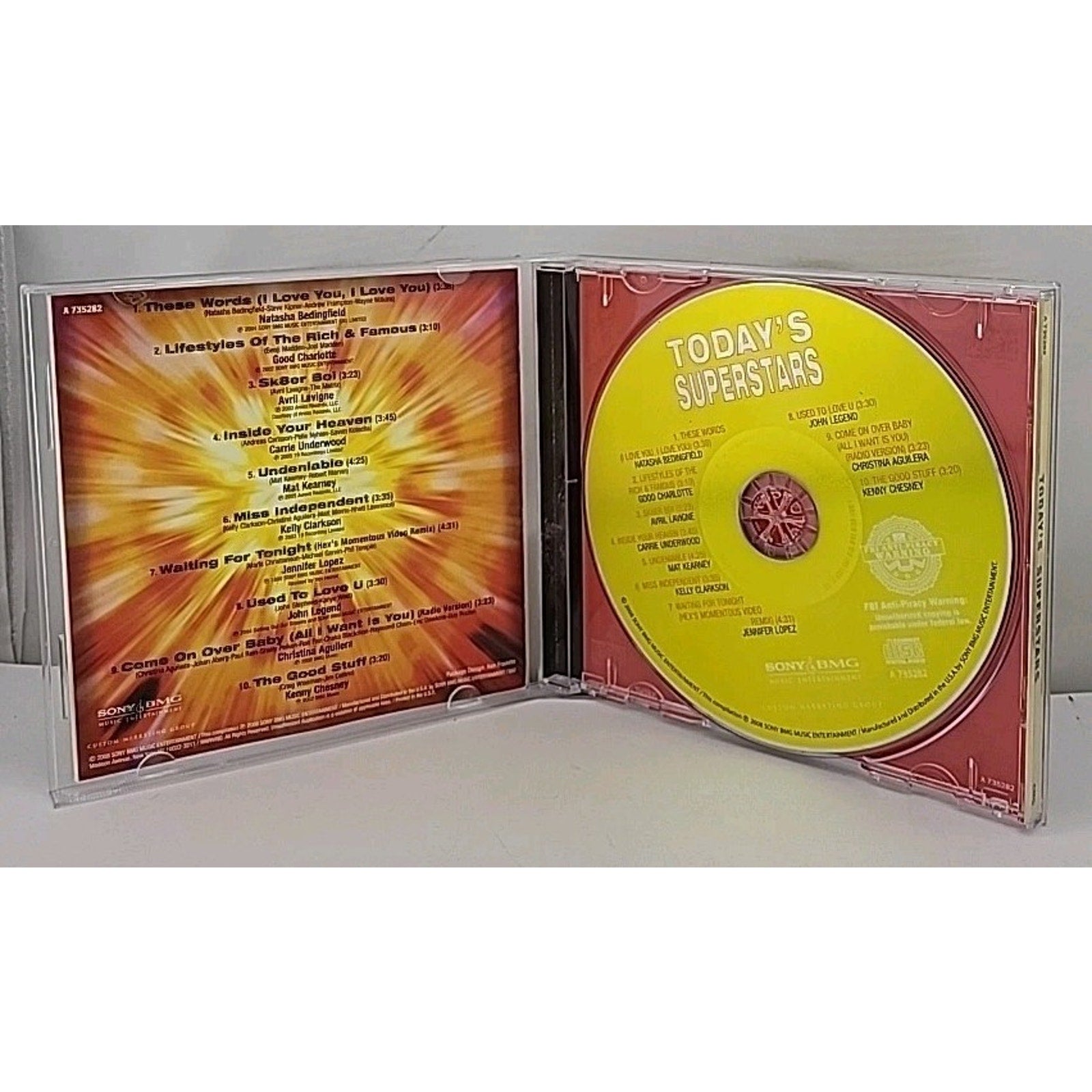 CD-R-Today S Superstars by Various (CD, 2012)