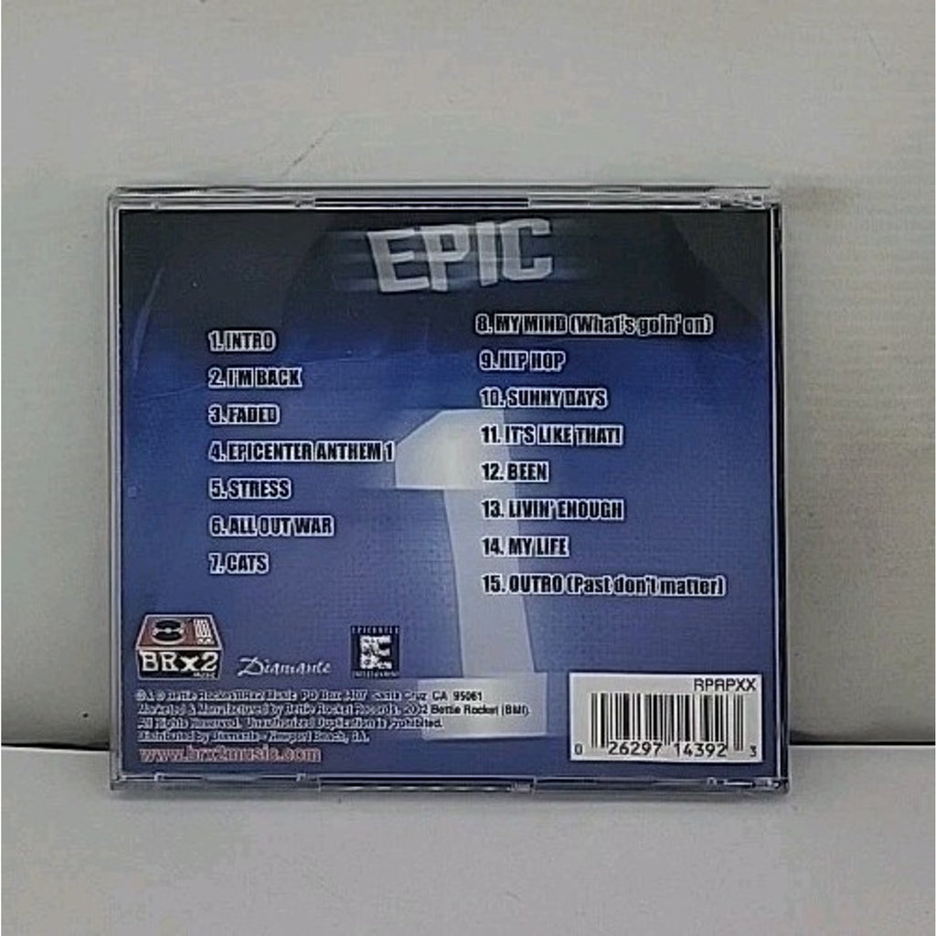 The First by Epic (Rap) (CD, May-2003, Epicenter Entertainment)