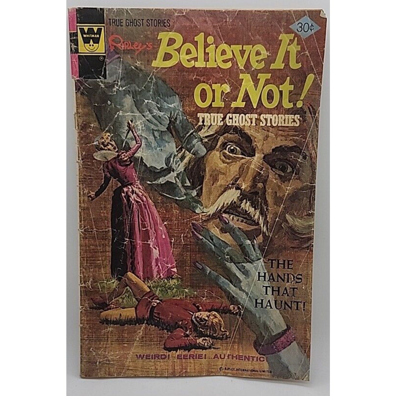 Gold Key: Believe it or Not True Ghost Stories Comic Book April #69, 1977