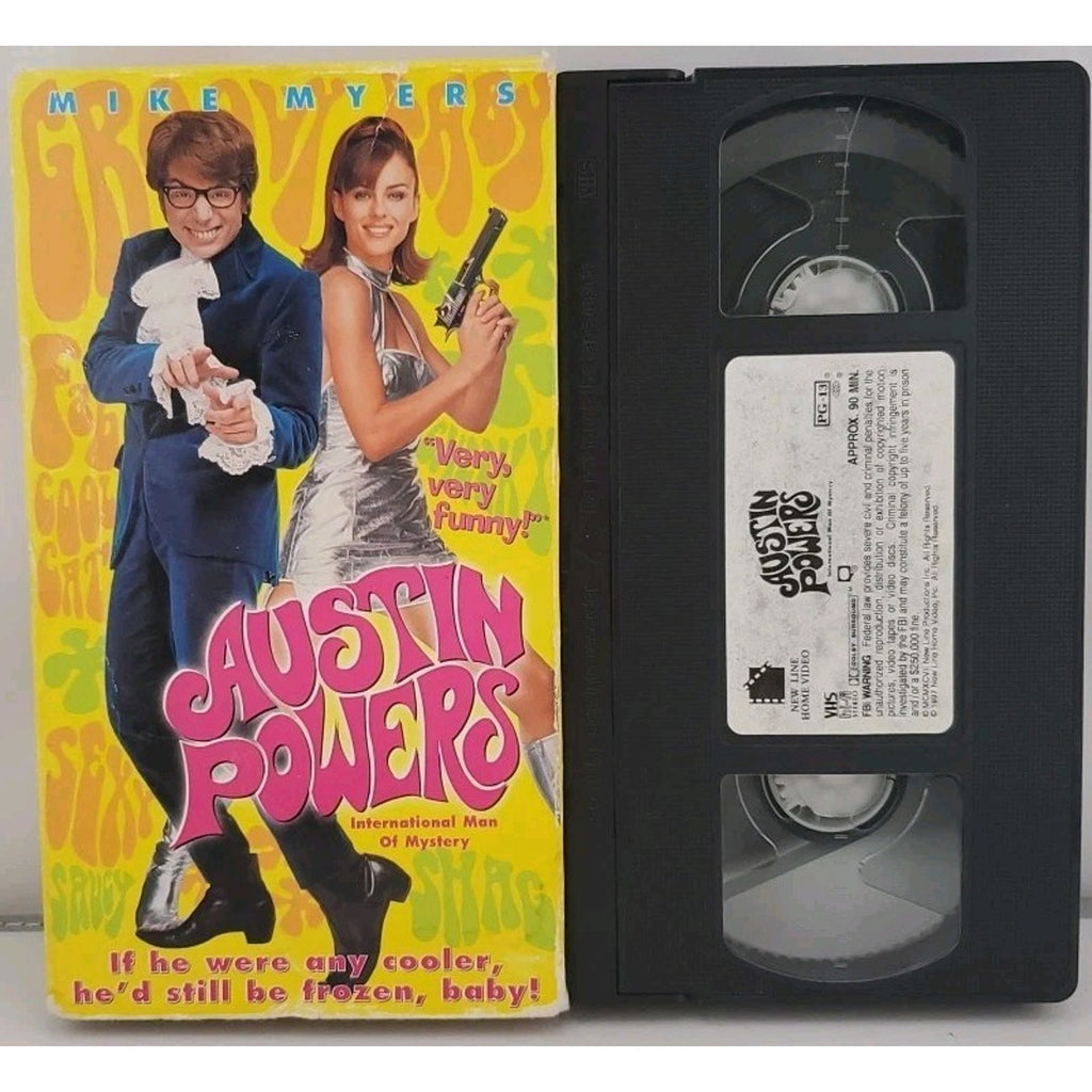 Austin Powers: International Man of Mystery (VHS, 1997)