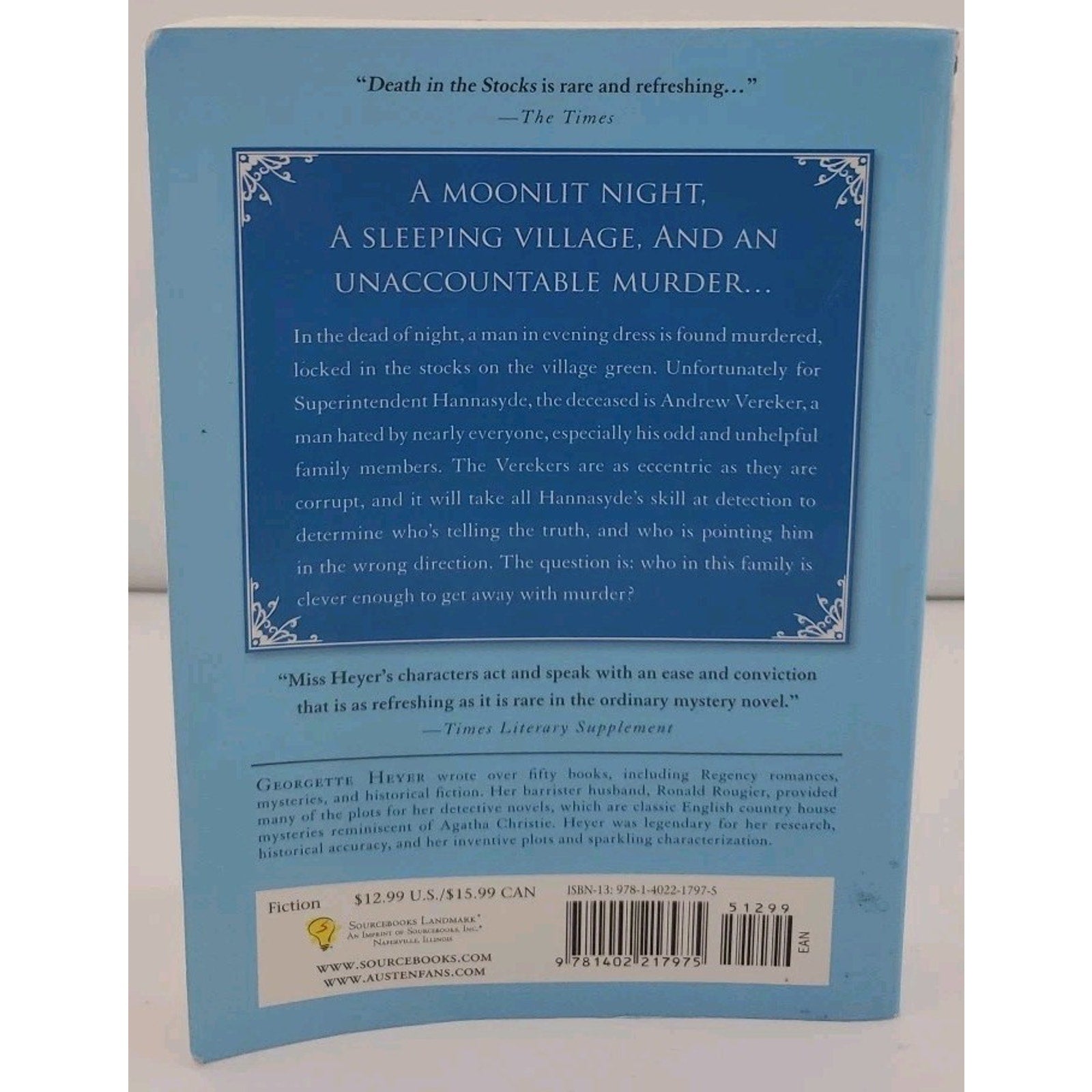 Death in the Stocks by Georgette Heyer (2009, Trade Paperback)