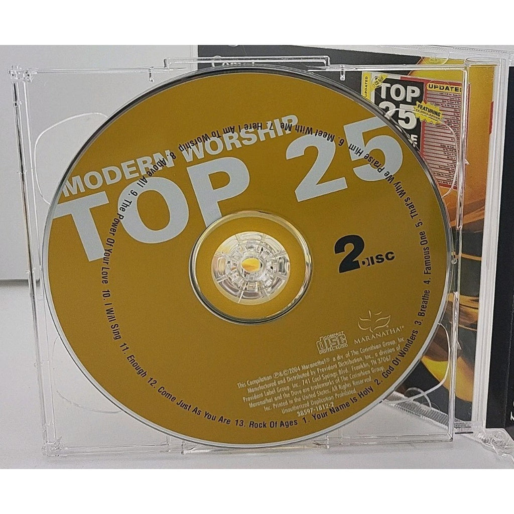 Top Modern 25 Worships by Various (CD, 2004)