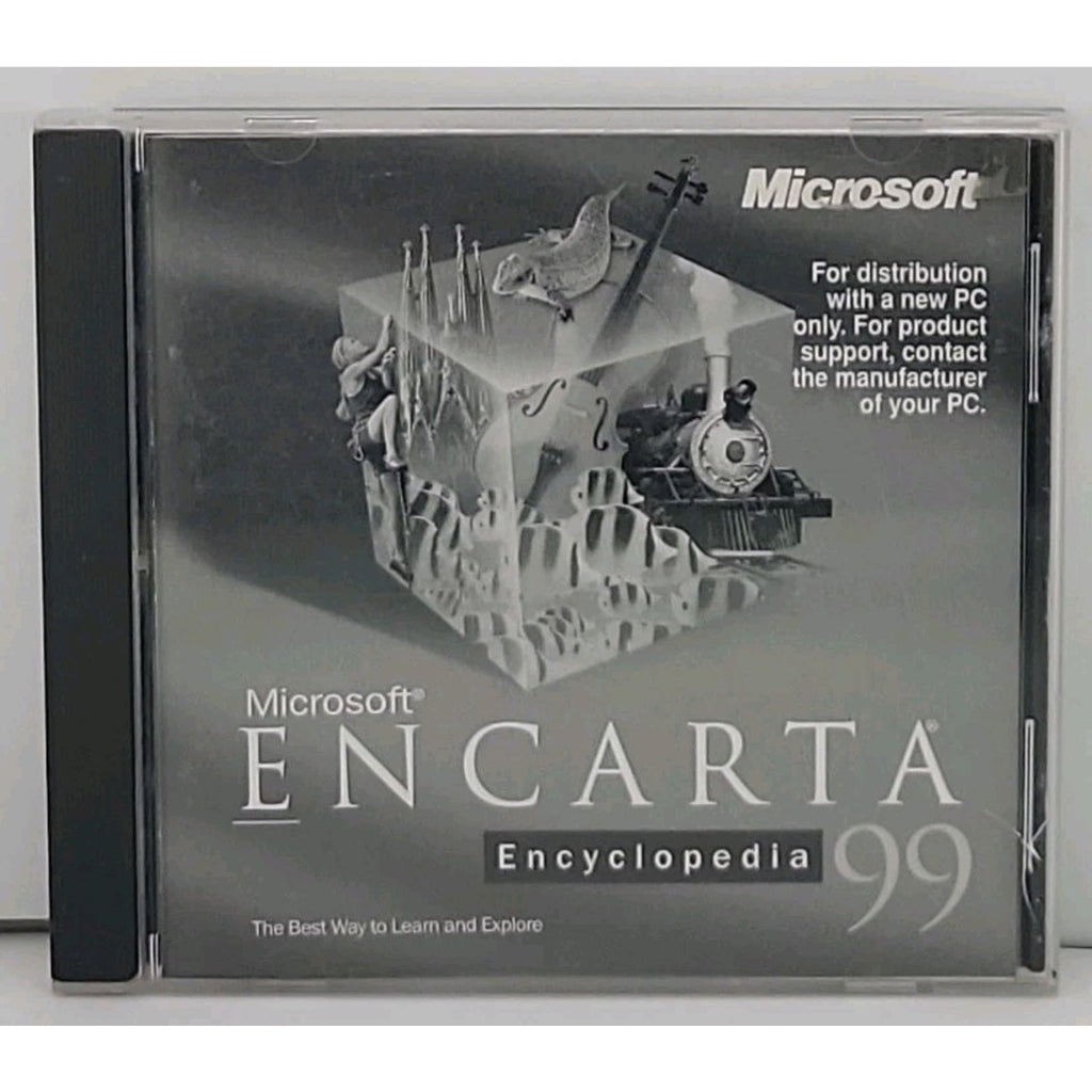 ENCARTA Microsoft’99 Computer Software Multimedia Encyclopedia (PC CD-ROM)