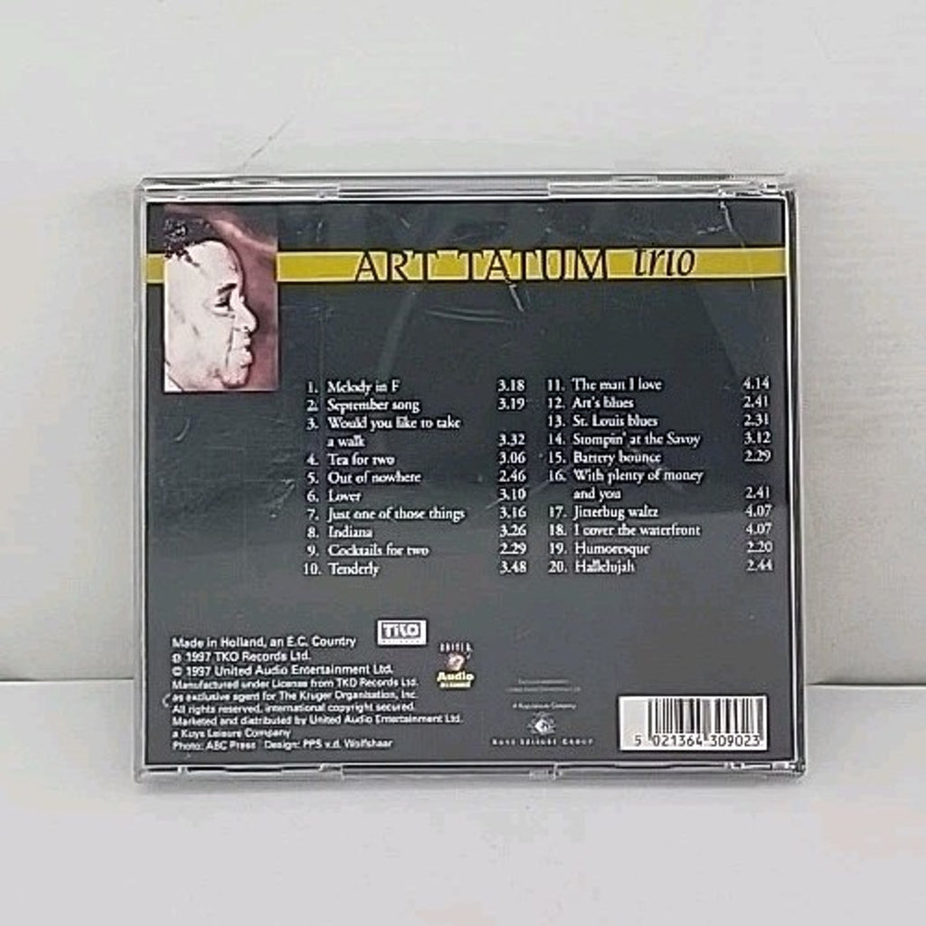 Art Tatum Trio CD Original Artists Picture Disc