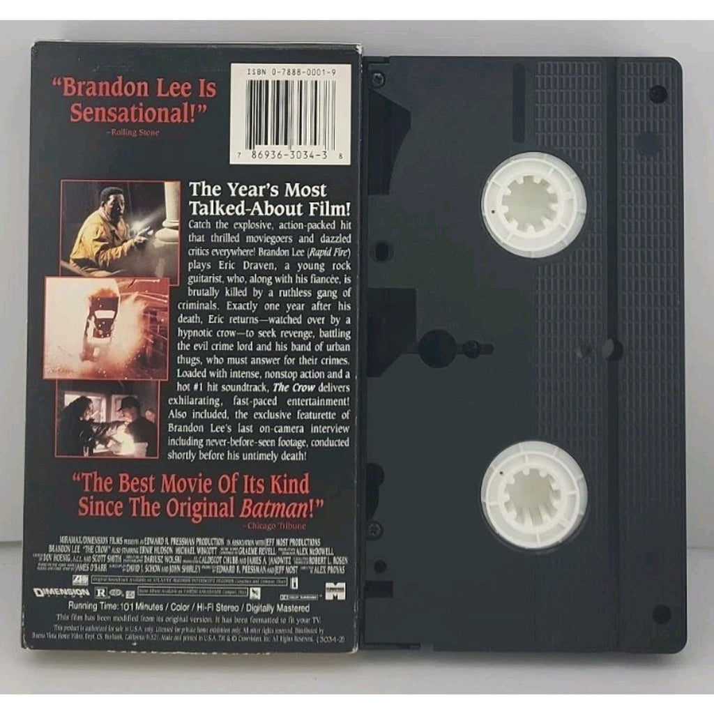 The Crow (VHS, 1994)