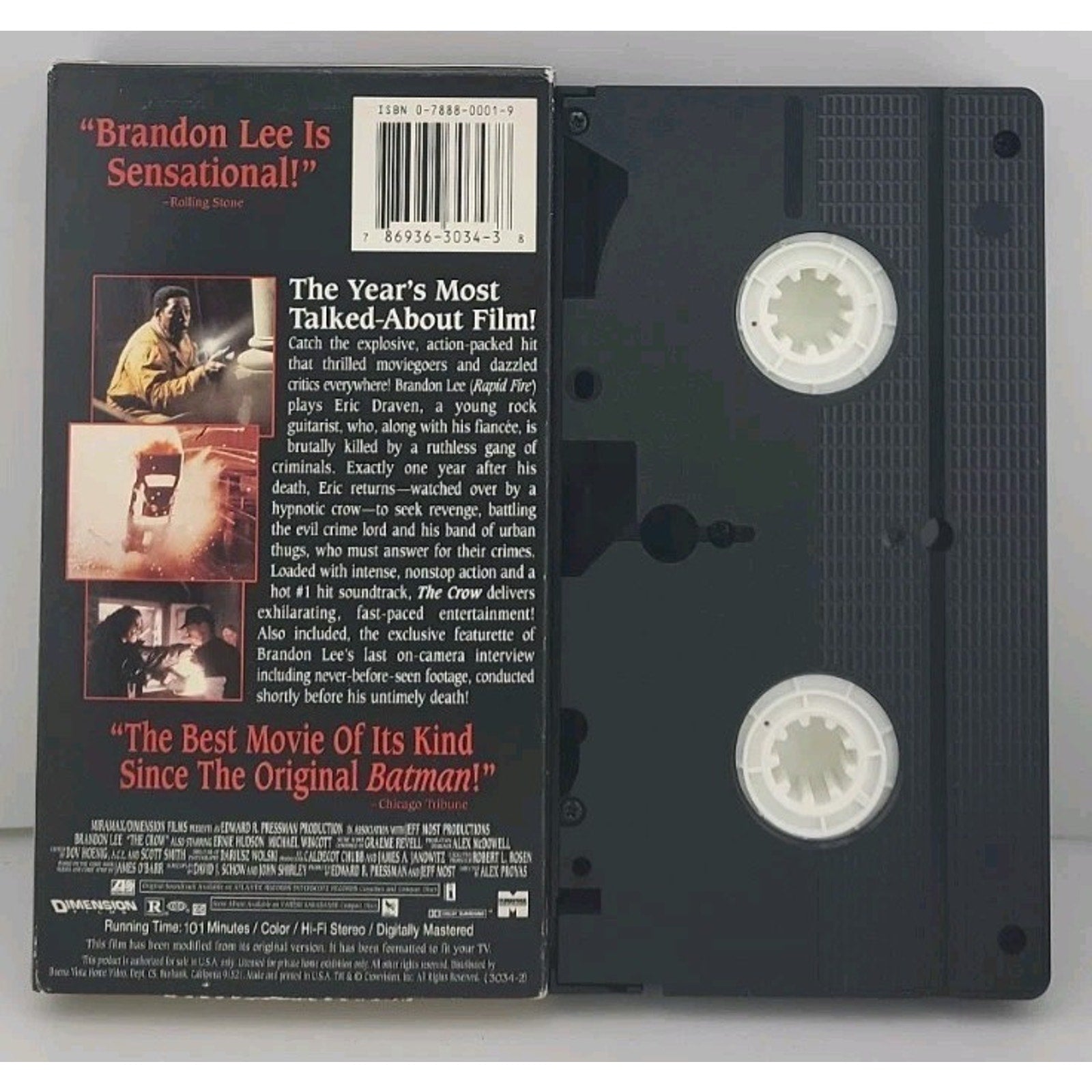 The Crow (VHS, 1994)