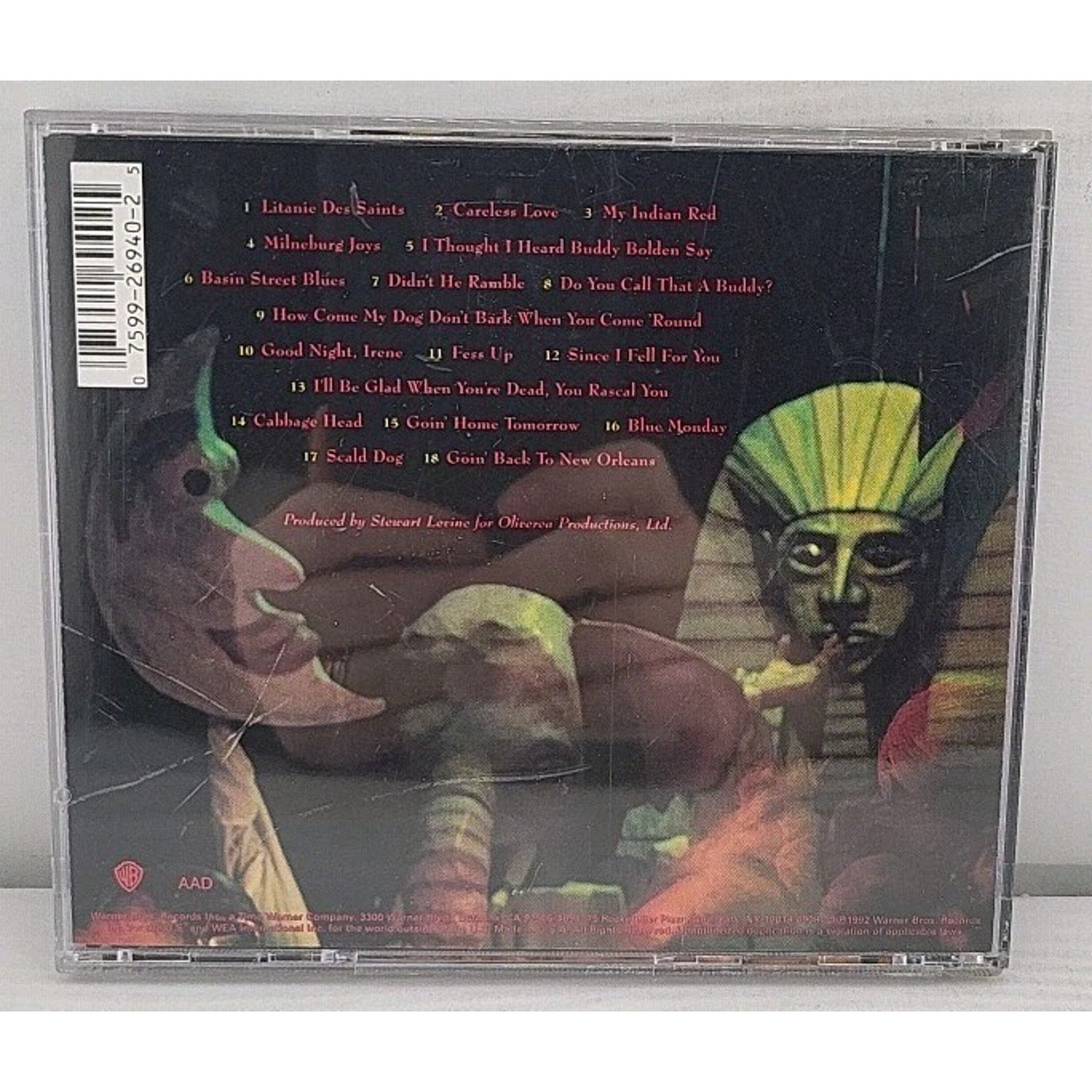 Goin Back to New Orleans by Dr John (CD, 1992)