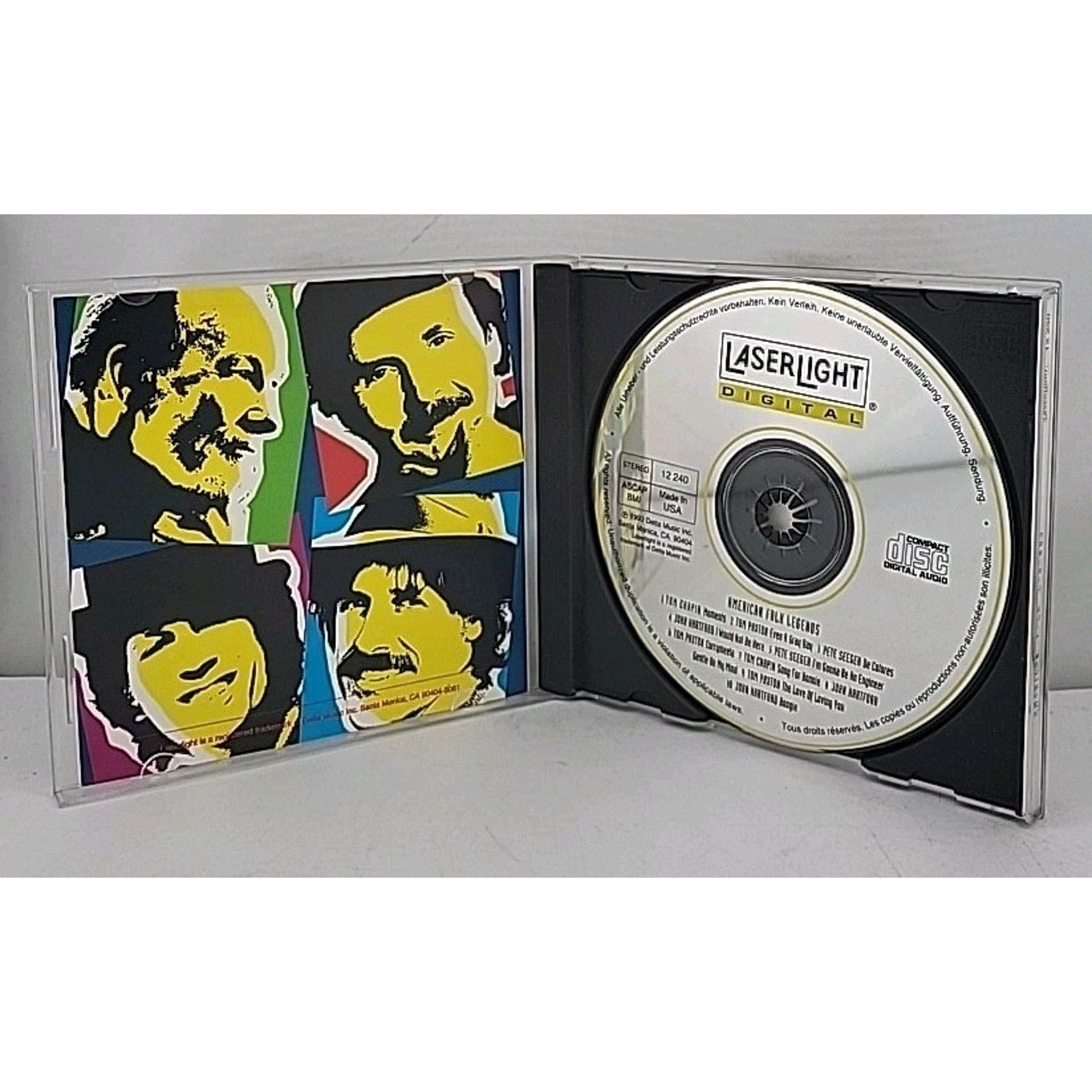 American Folk Legends - Pete Seeger, Tom Paxton, John Hartford, Tom Chapin CD