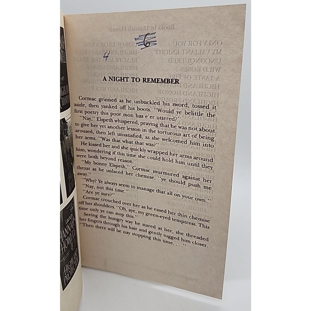 Highland Vow by Hannah Howell (2011, Uk- a Format Paperback)
