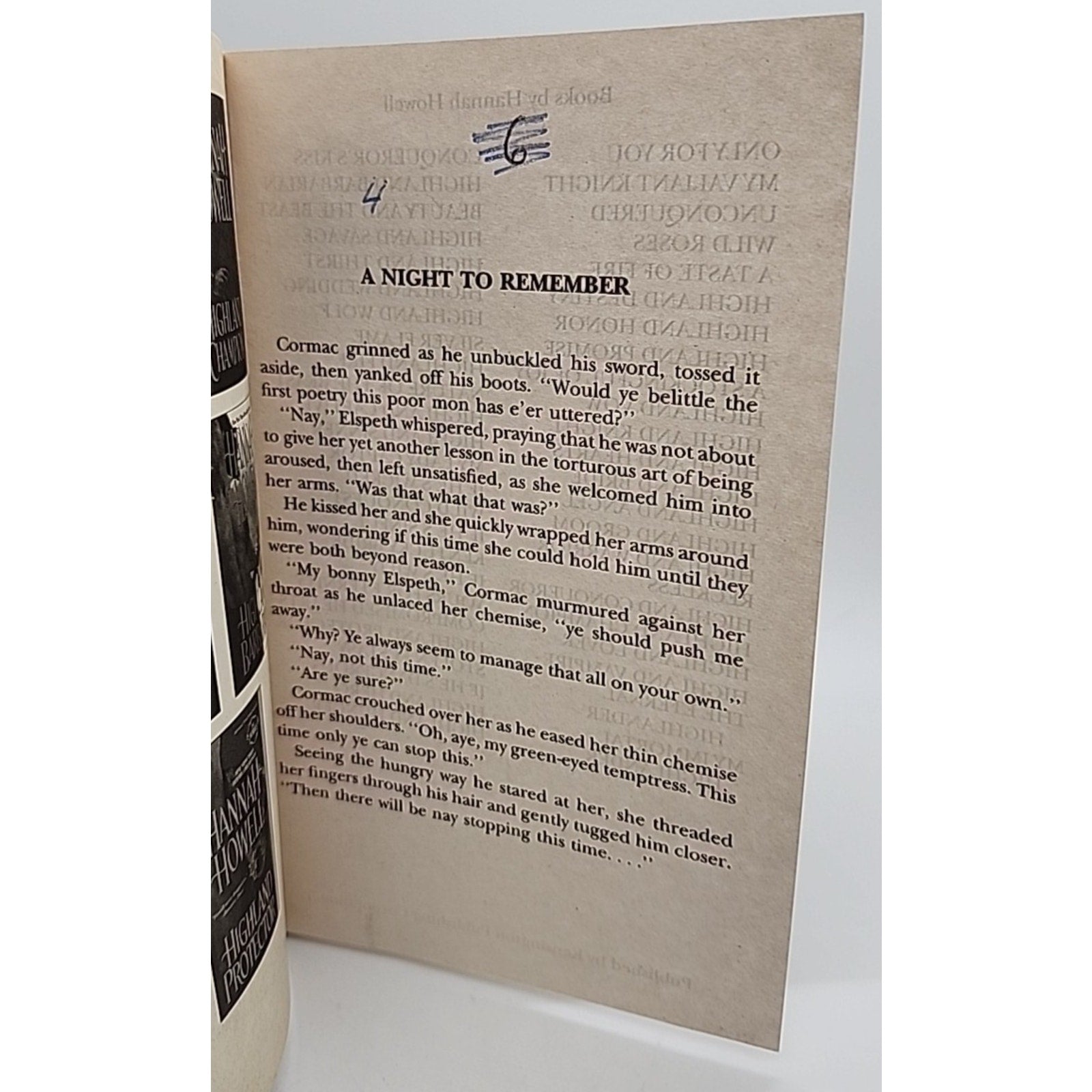 Highland Vow by Hannah Howell (2011, Uk- a Format Paperback)