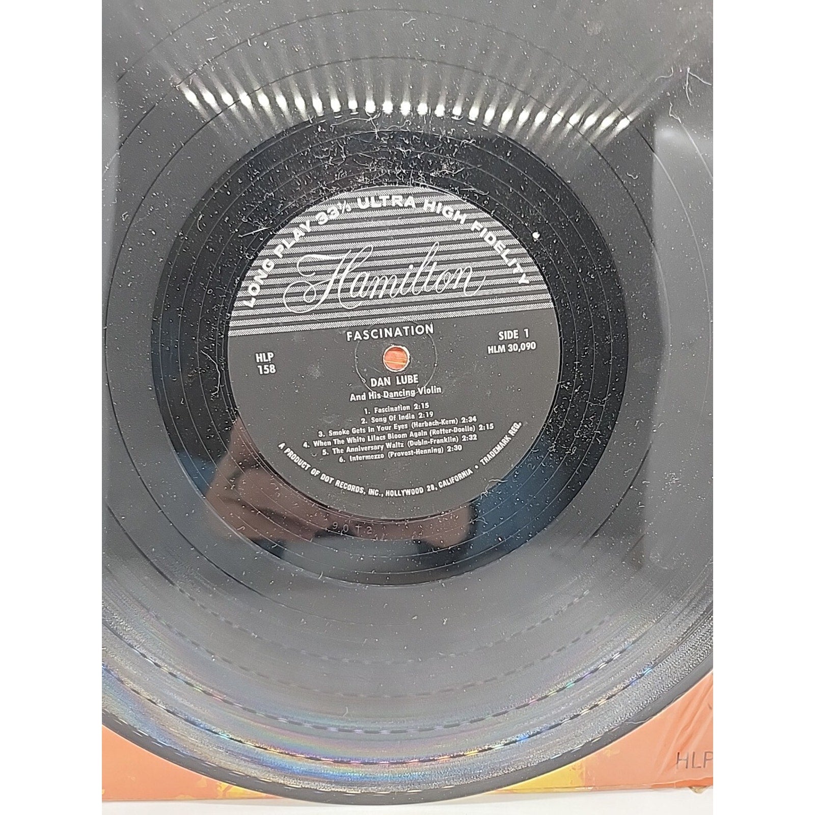 Dan Lube Fascination Hamilton Records (Record)