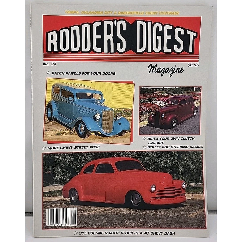 Rodder's Digest Magazine January/February 1990 Volume 9 Number 34
