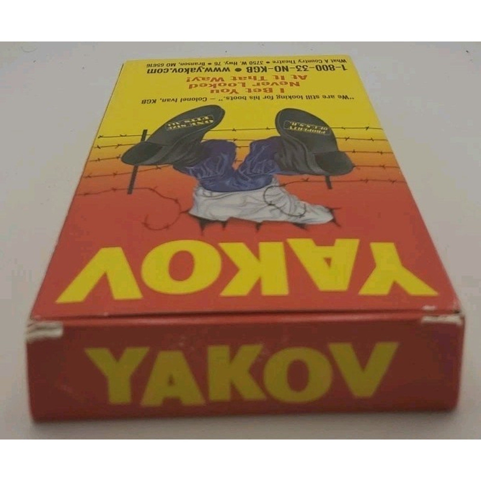 Yakov I Bet You Never Looked At It That Way VHS 1998