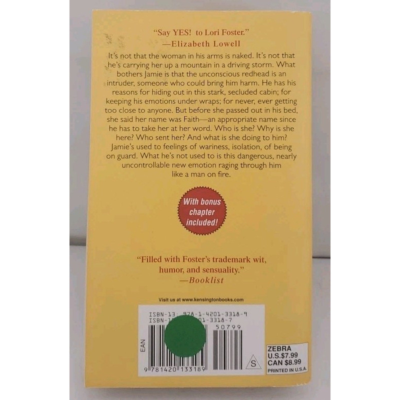 Jamie by Lori Foster (2014, Trade Paperback)