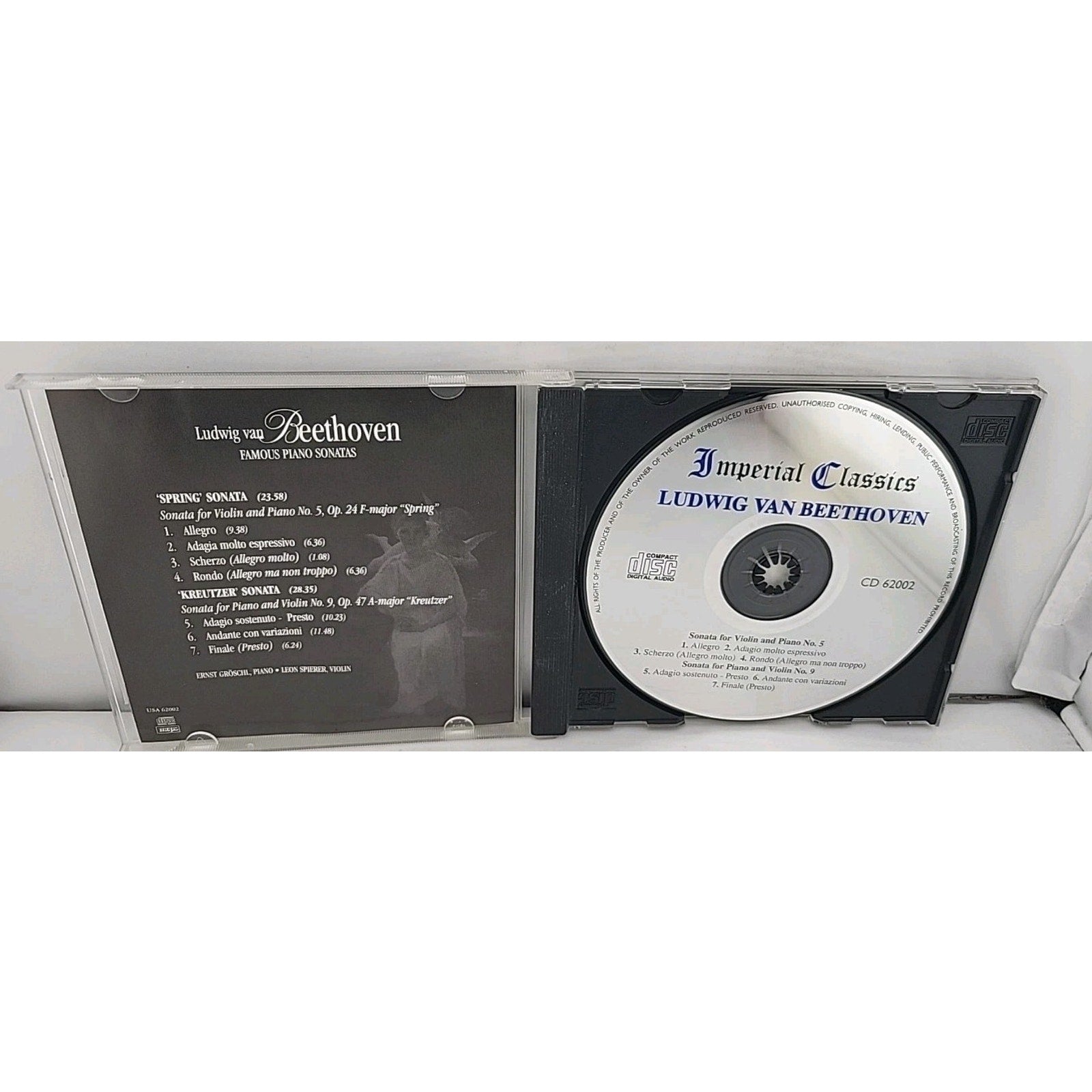 Imperial Classics Vol 1 - Music CD - Beethoven - Audio CD