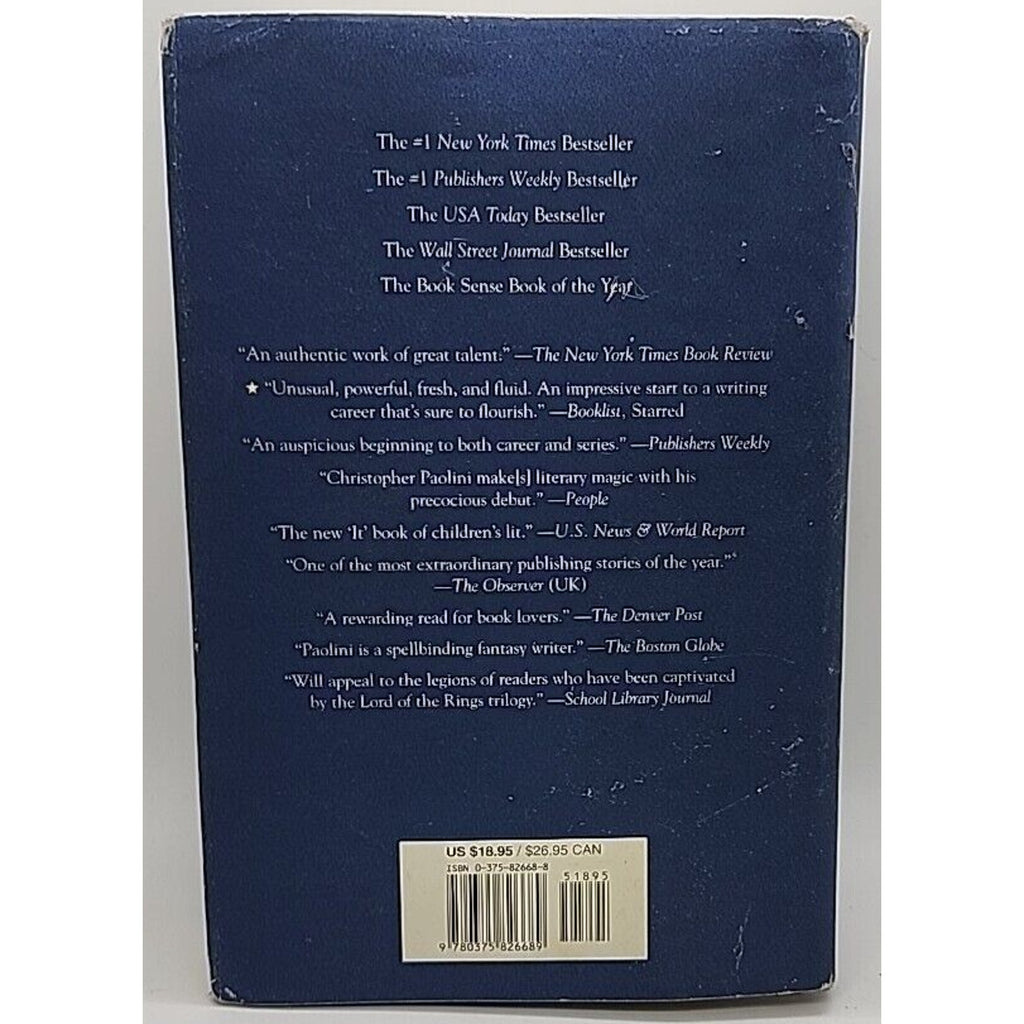 Inheritance Cycle Ser.: Eragon; Eldest by Christopher Paolini (2005, Hardcover /
