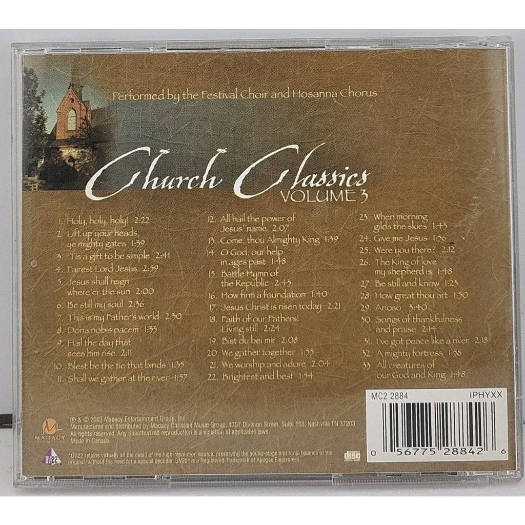 Church Classics by Steven Anderson (CD, 2003)