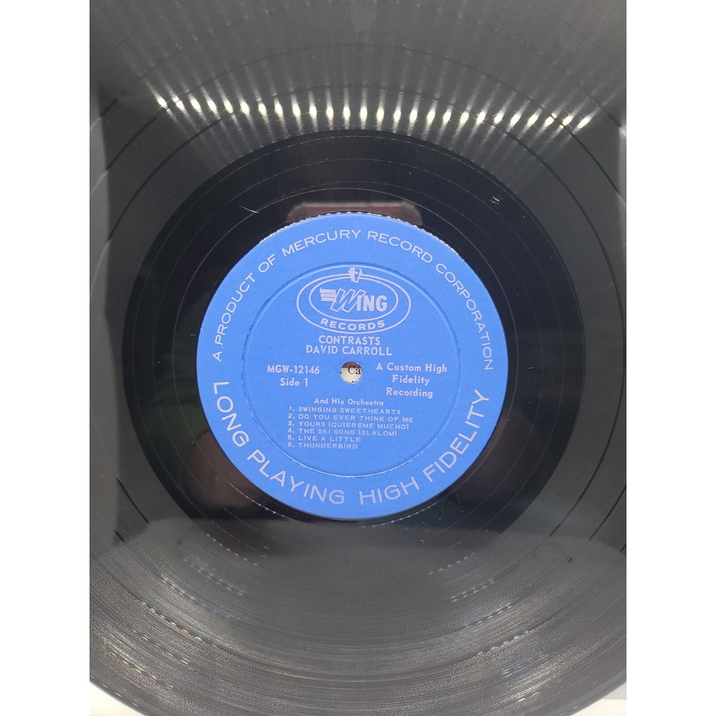 David Carroll and His Orchestra "Contrasts" (Record)