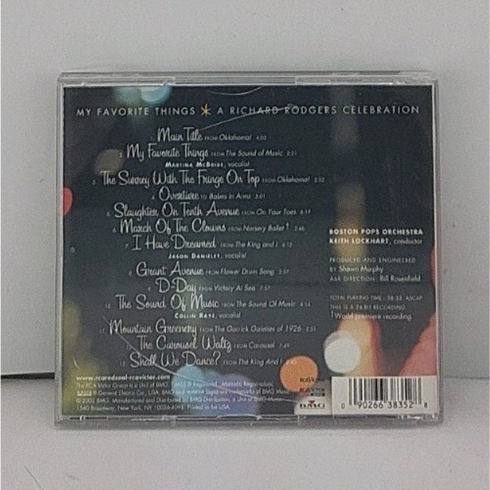 My Favorite Things: a Richard Rodgers Celebration by Keith Lockhart (CD, 2002)