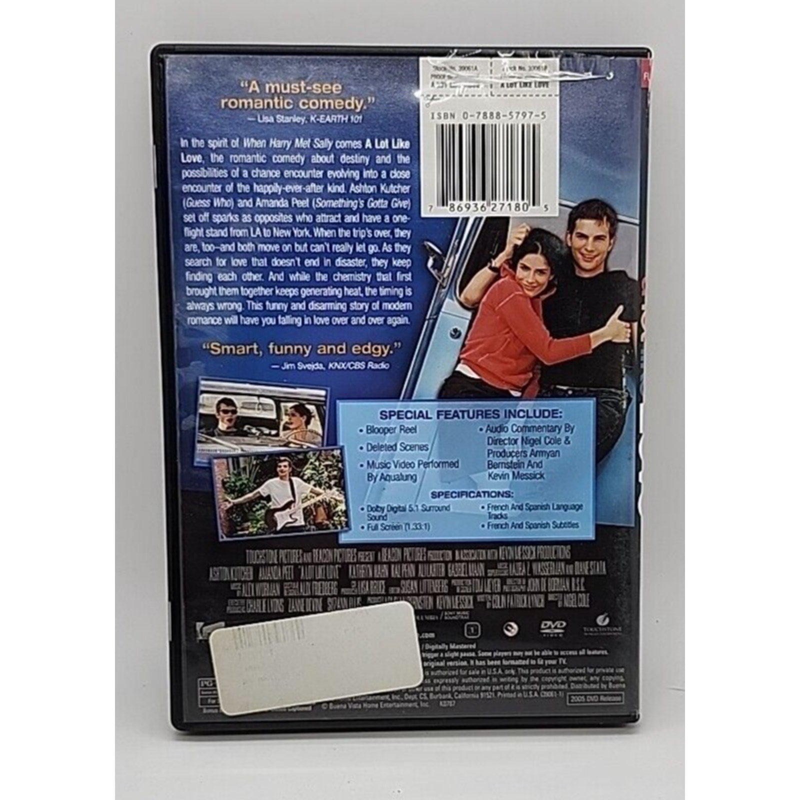 A Lot like Love (DVD, 2005)