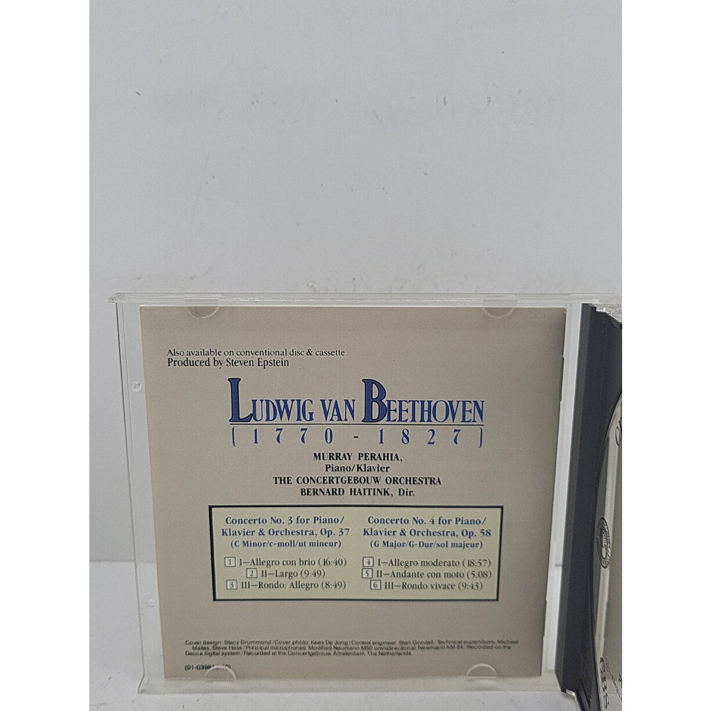 Beethoven Piano Concertos Nos. 3 & 4 CD