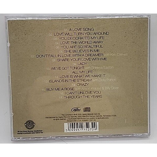 A Love Songs Collection by Rogers, Kenny (CD, 2008)