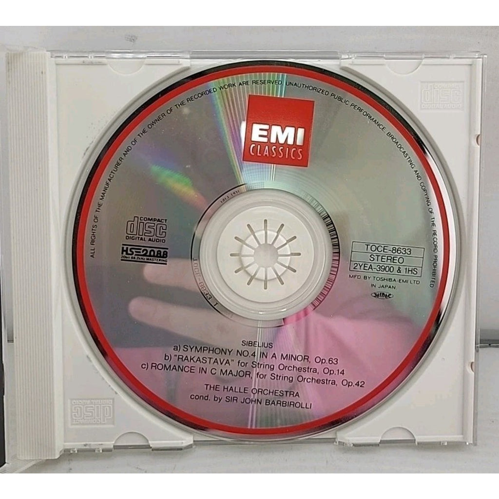 CD/Barbirolli/Halle Orchestra/Sibelius & Grieg: Orchestral Works