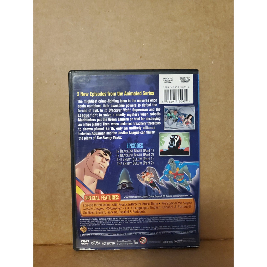 Justice League Justice On Trial (DVD)