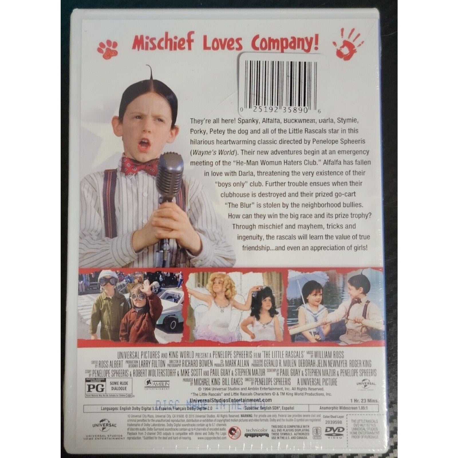 The Little Rascals (DVD) *Brand New*