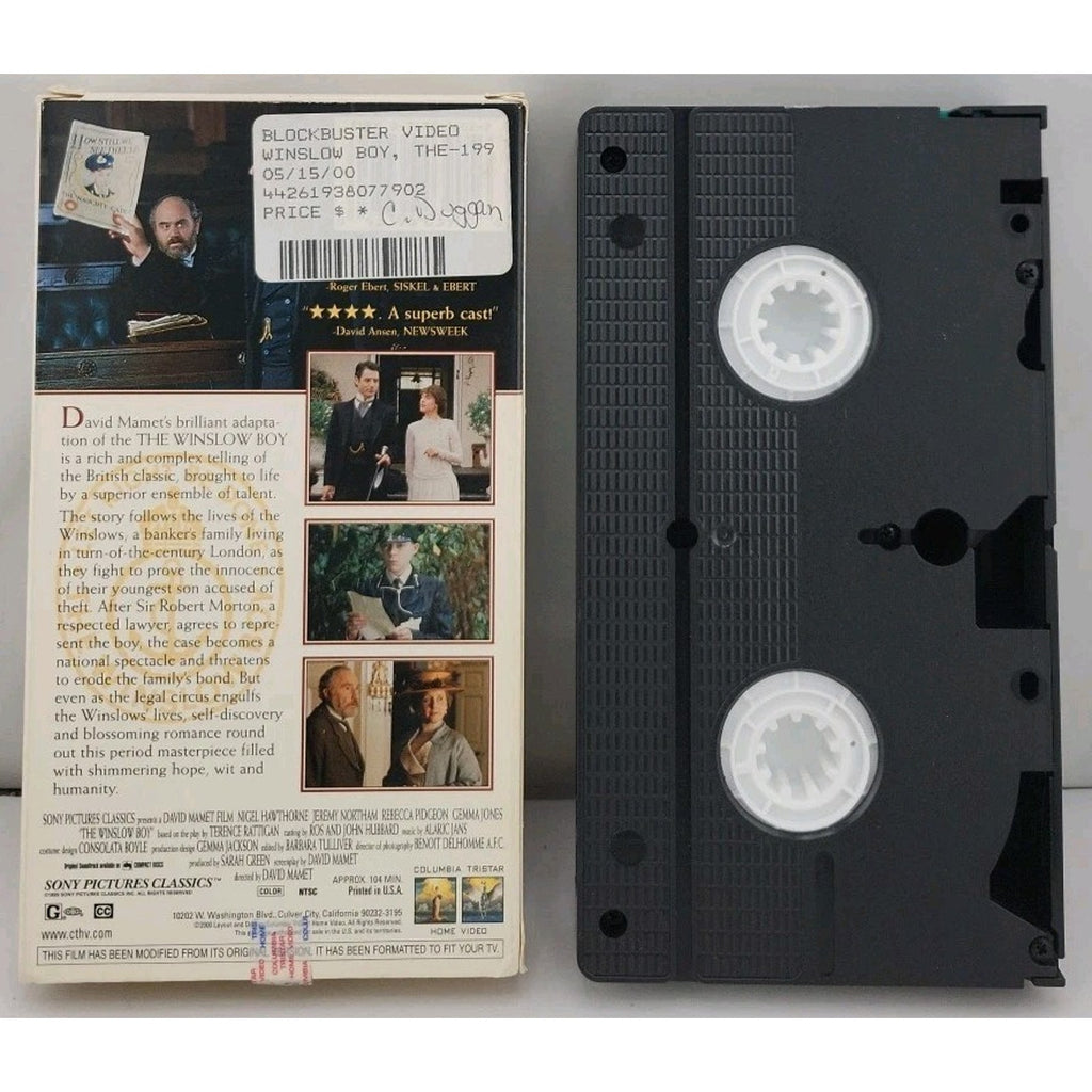 The Winslow Boy (VHS)