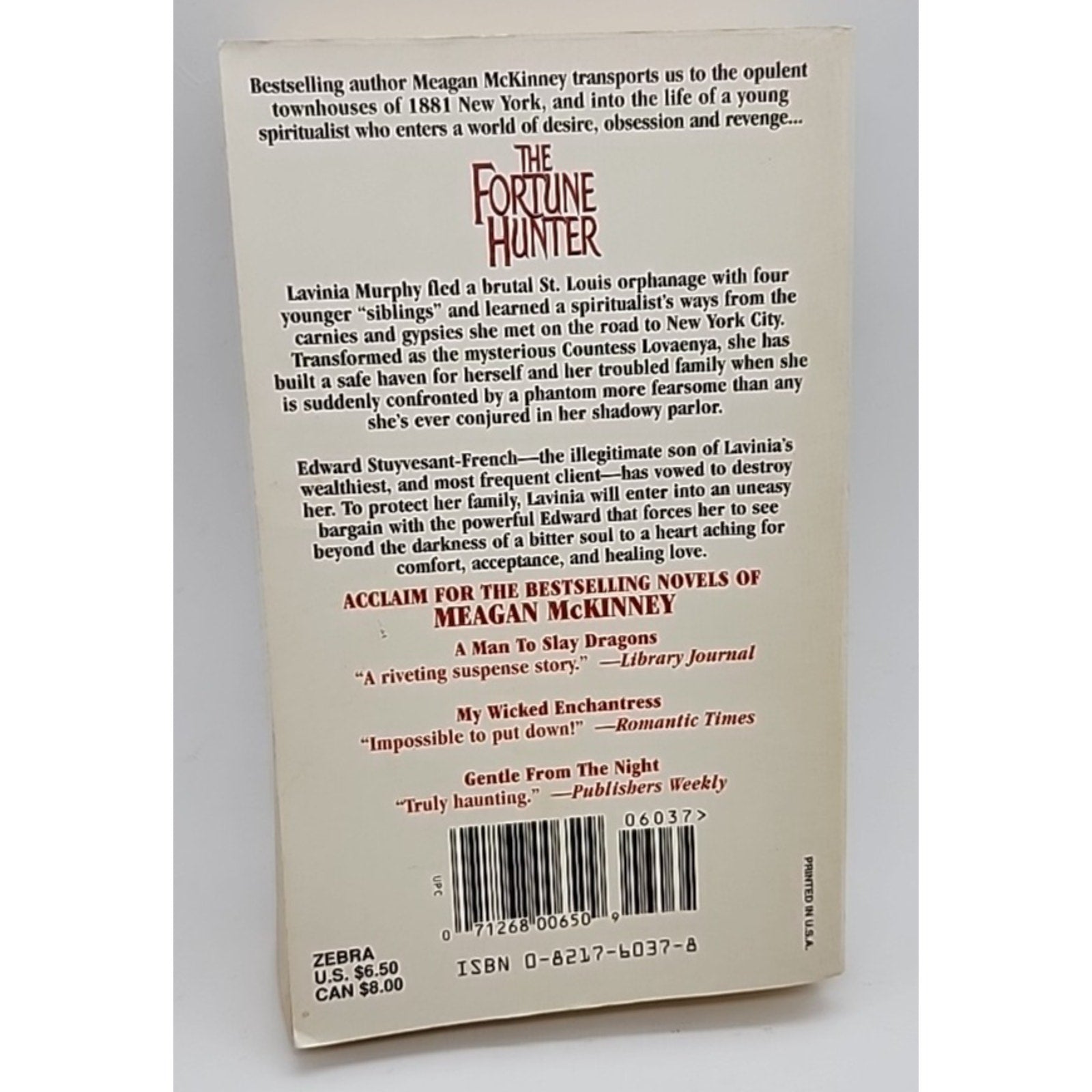 Fortune Hunter by Meagan Mckinney (1998, Mass Market)