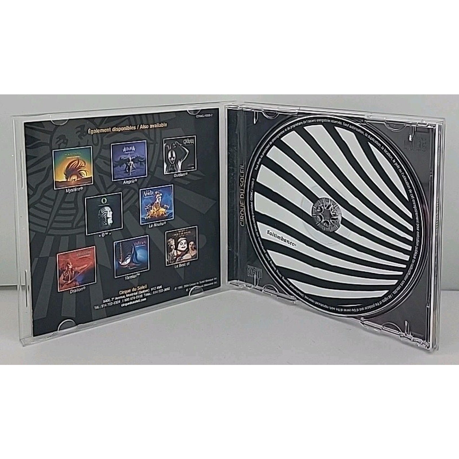Cirque Du Soleil Saltimbanco CD Stage & Screen Downtempo