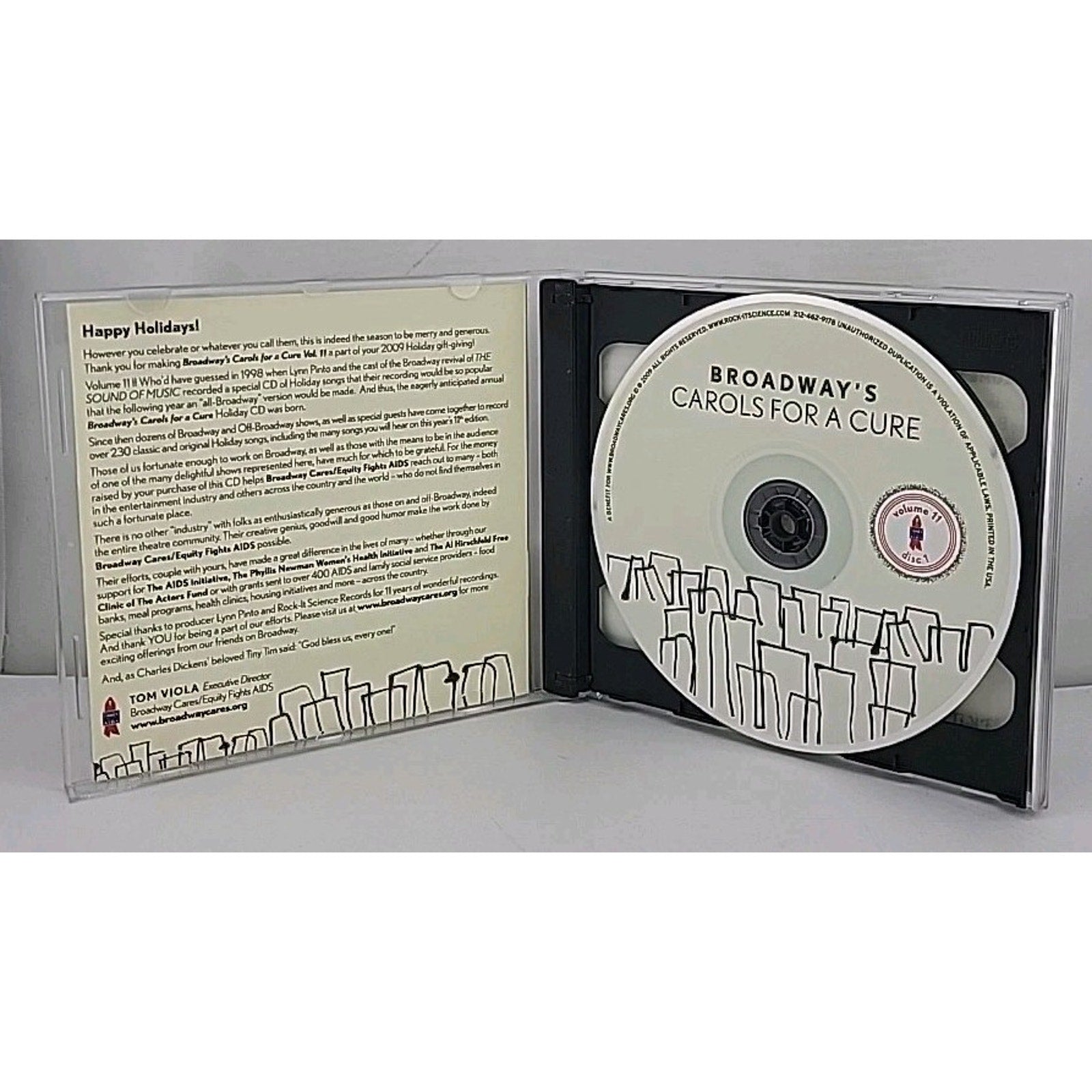 Broadway's Carols for a Cure 11 by Various (CD, 2009)