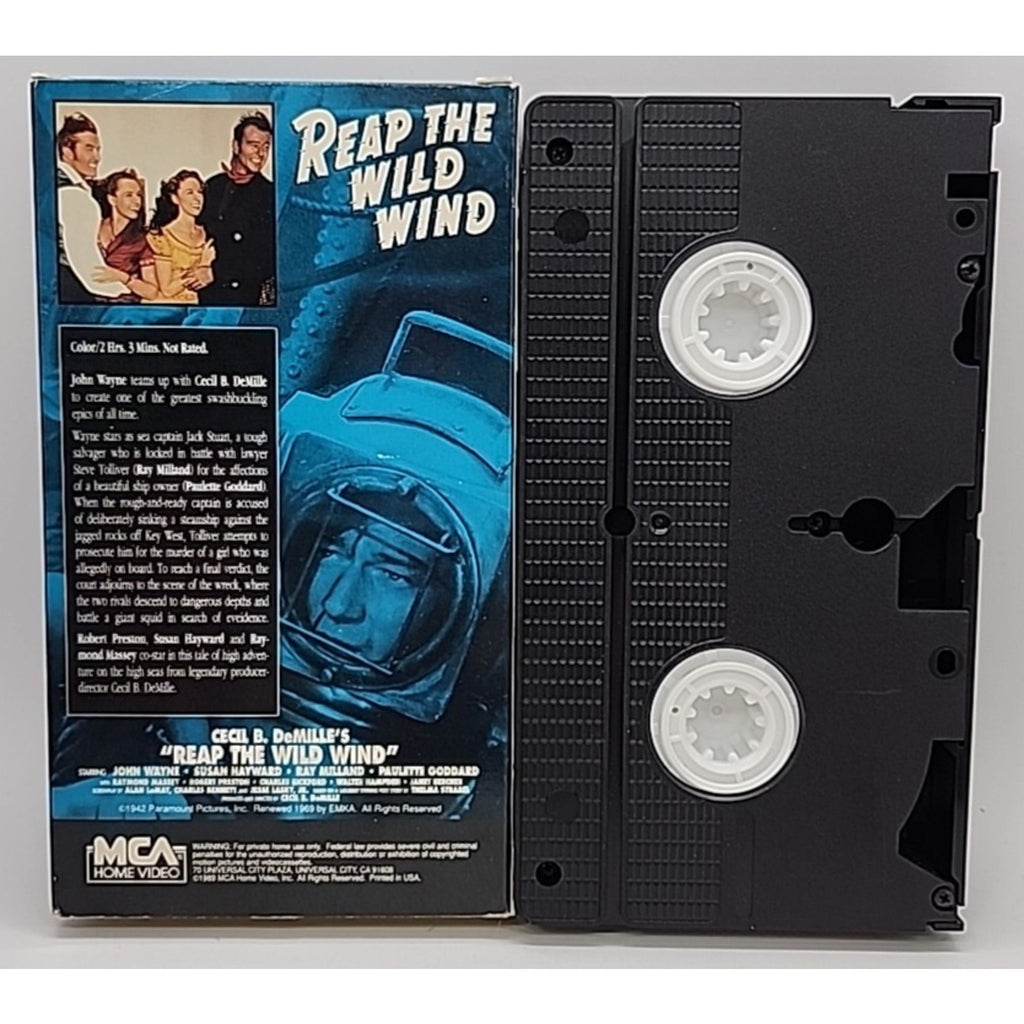 Cecil B. DeMille's Reap The Wild Wind (VHS)
