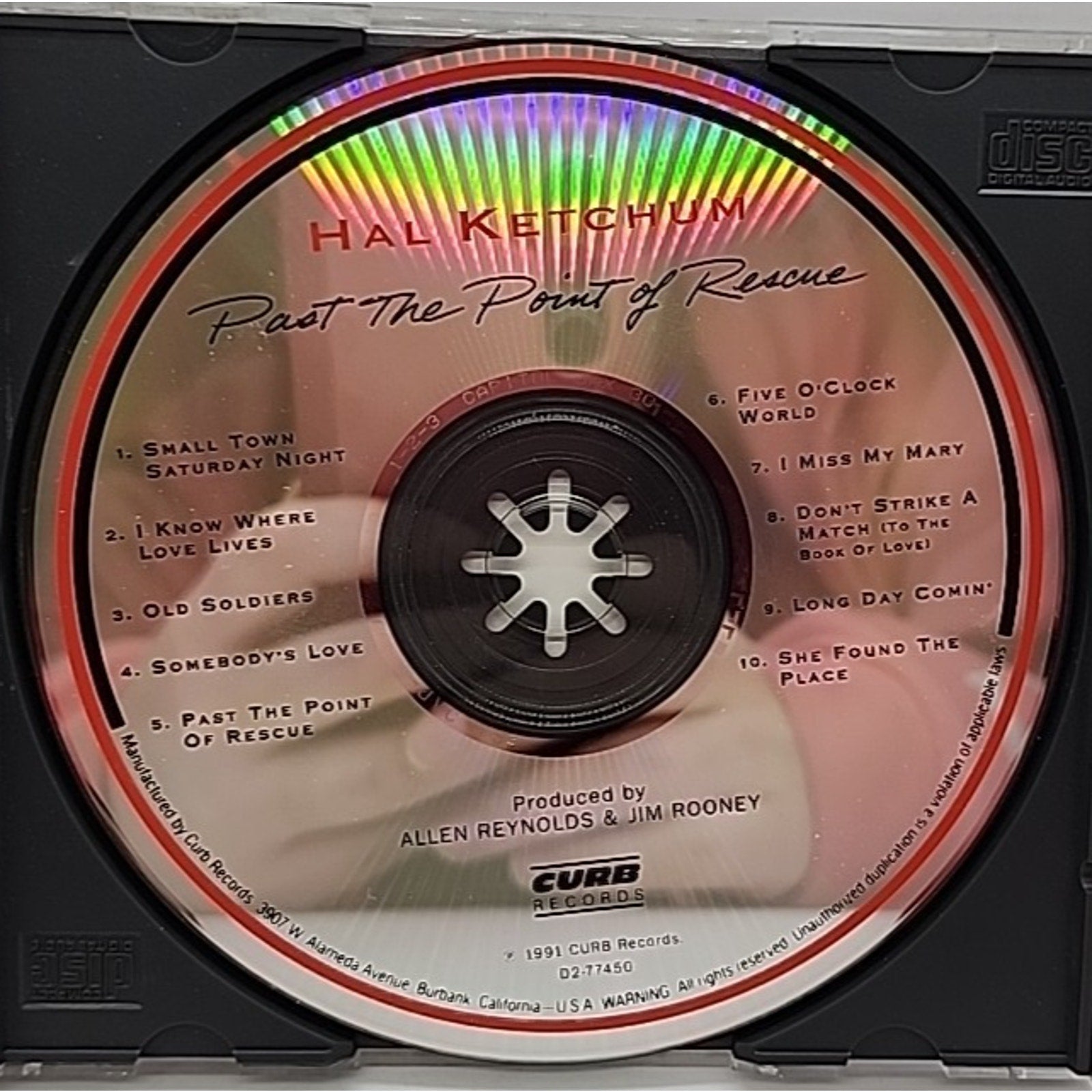 Past the Point of Rescue by Ketchum, Hal (CD, 1991)