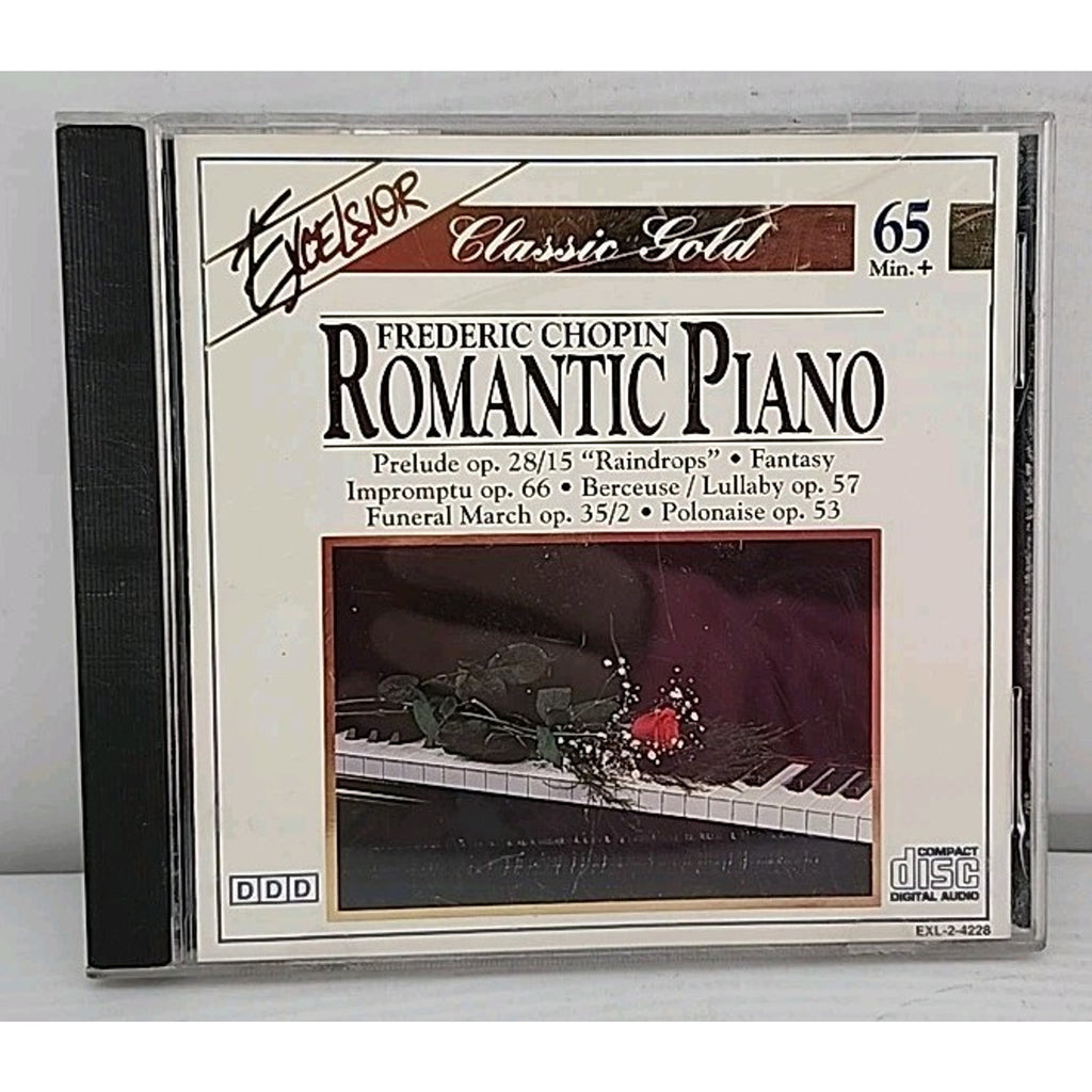Frederic Chopin Romantic Piano CD 1993 Excelsior Classic Gold Prelude Fantasy Im