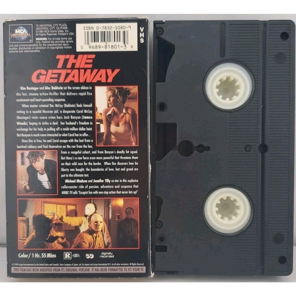 The Getaway (VHS, 1994)