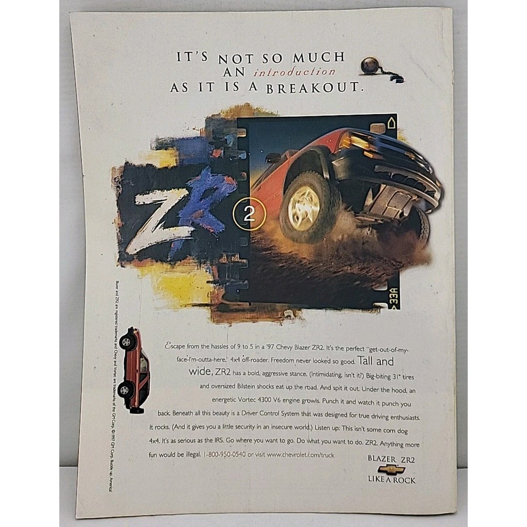 Motor Trend Magazine - June 1997 -