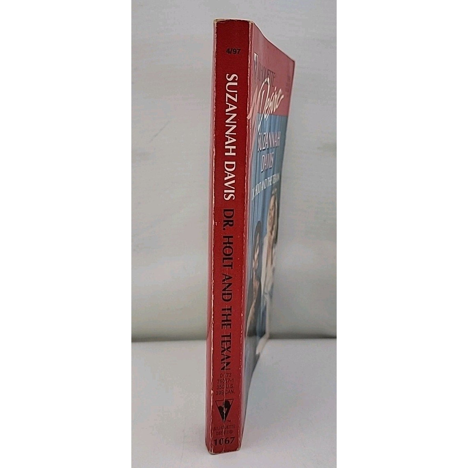 Dr. Holt and the Texan by Suzannah Davis (1997, Mass Market)