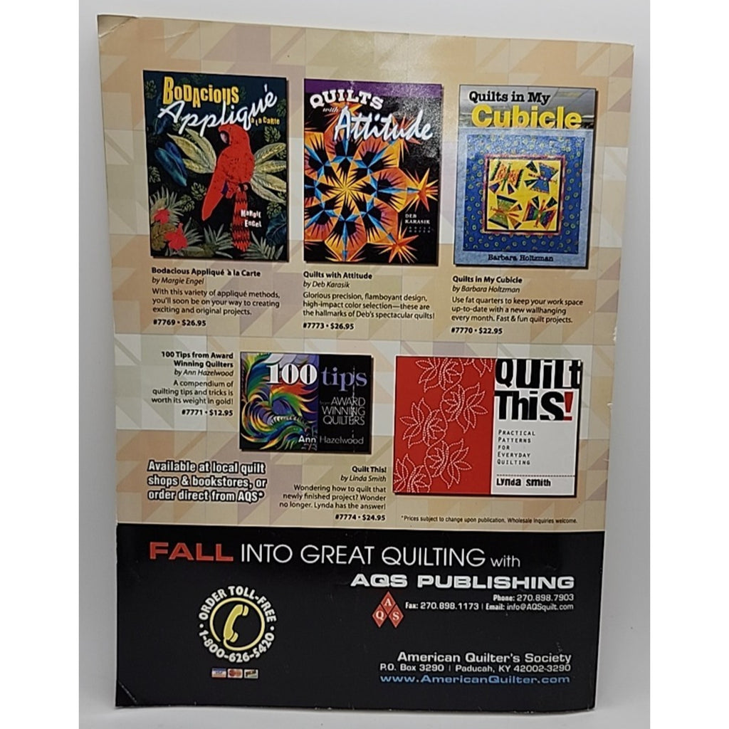 Quilt Magazine August/September 2008