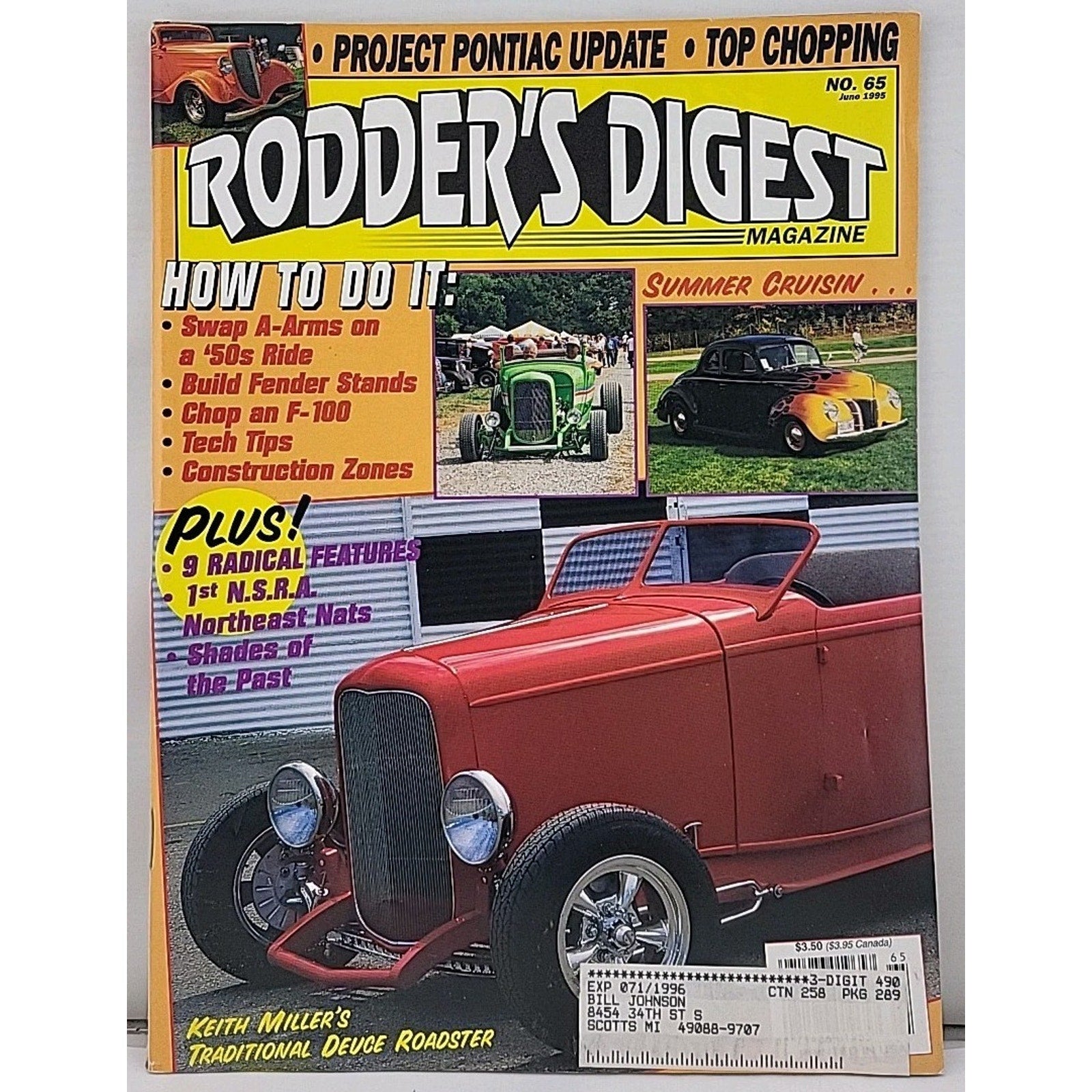 Rodder's Digest Magazine June 1995 Volume 14 Number 65