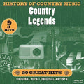History of Country Music: Country Legends by Various Artists (CD, Nov-2000,...