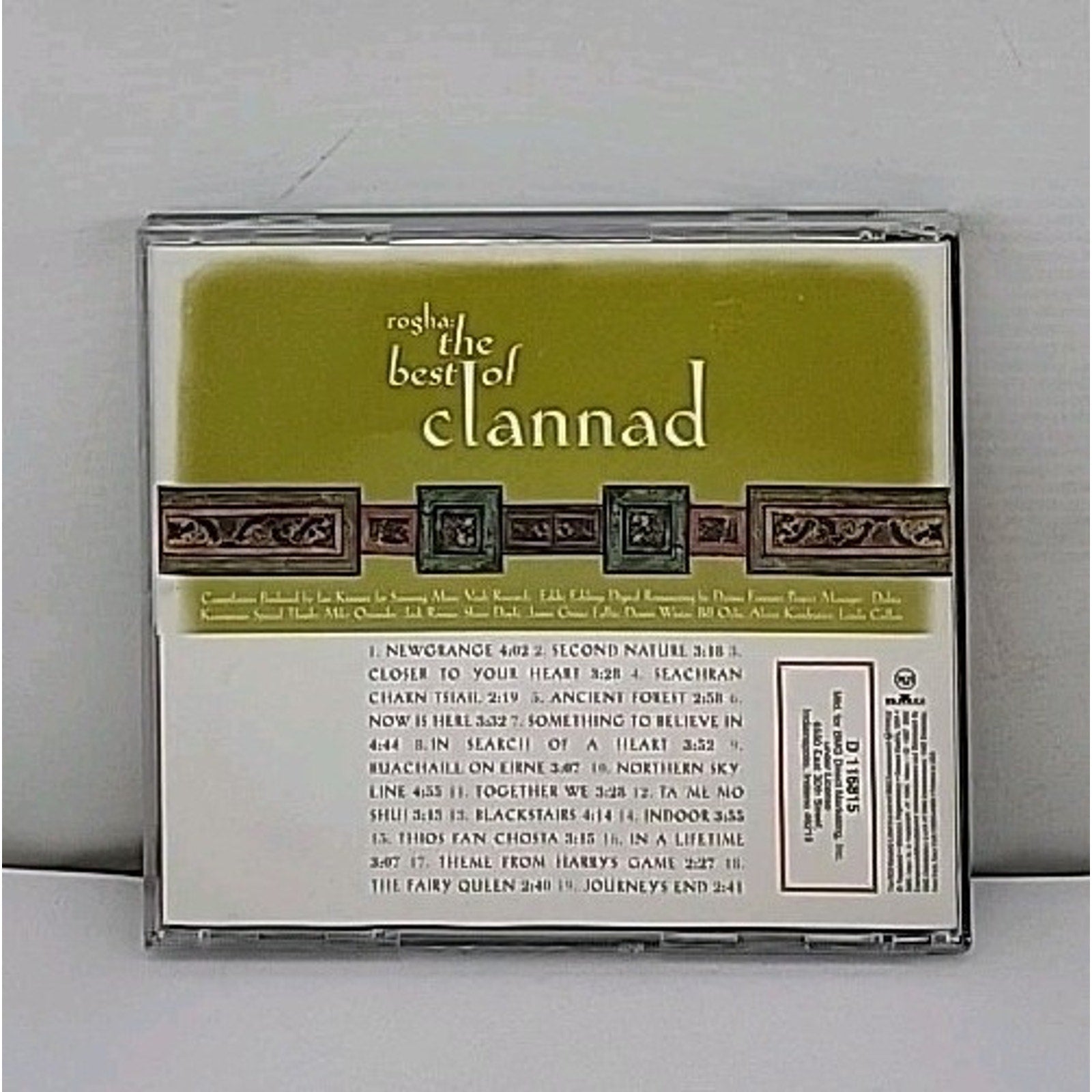 Rogha: The Best Of Clannad By Clannad (CD, 1997, RCA)