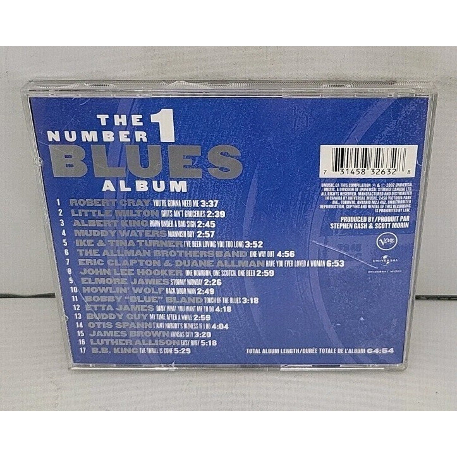 The Number 1 Blues Album CD