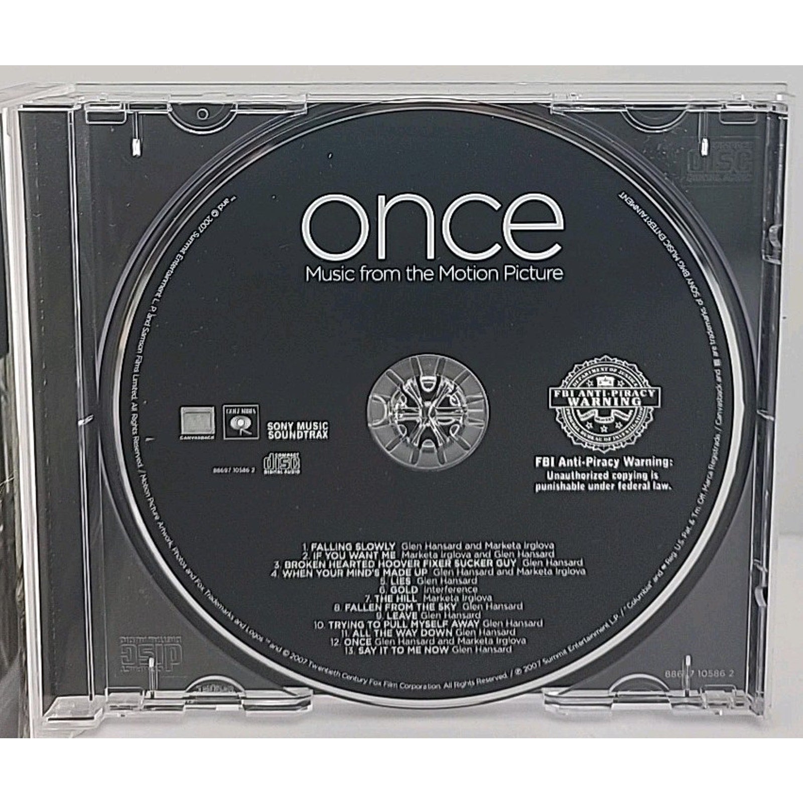Once (Original Soundtrack) by Various (CD, 2007)