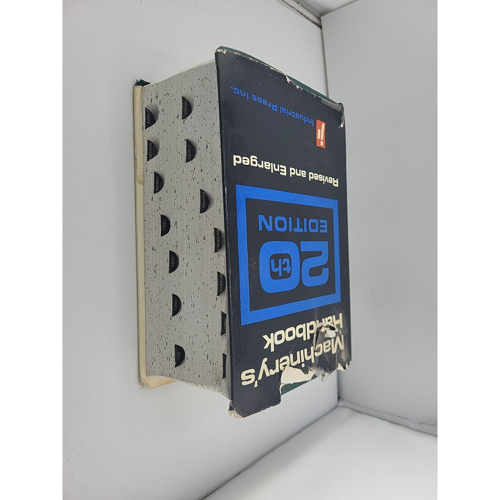 Machinery's Handbook 20th Edition